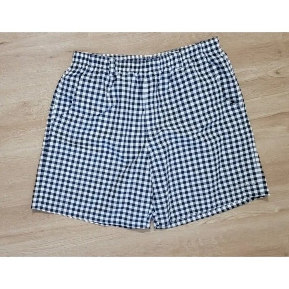 Columbia Mens Swim Trunks Size Large x 8 PFG Super Backcast Navy Blue White